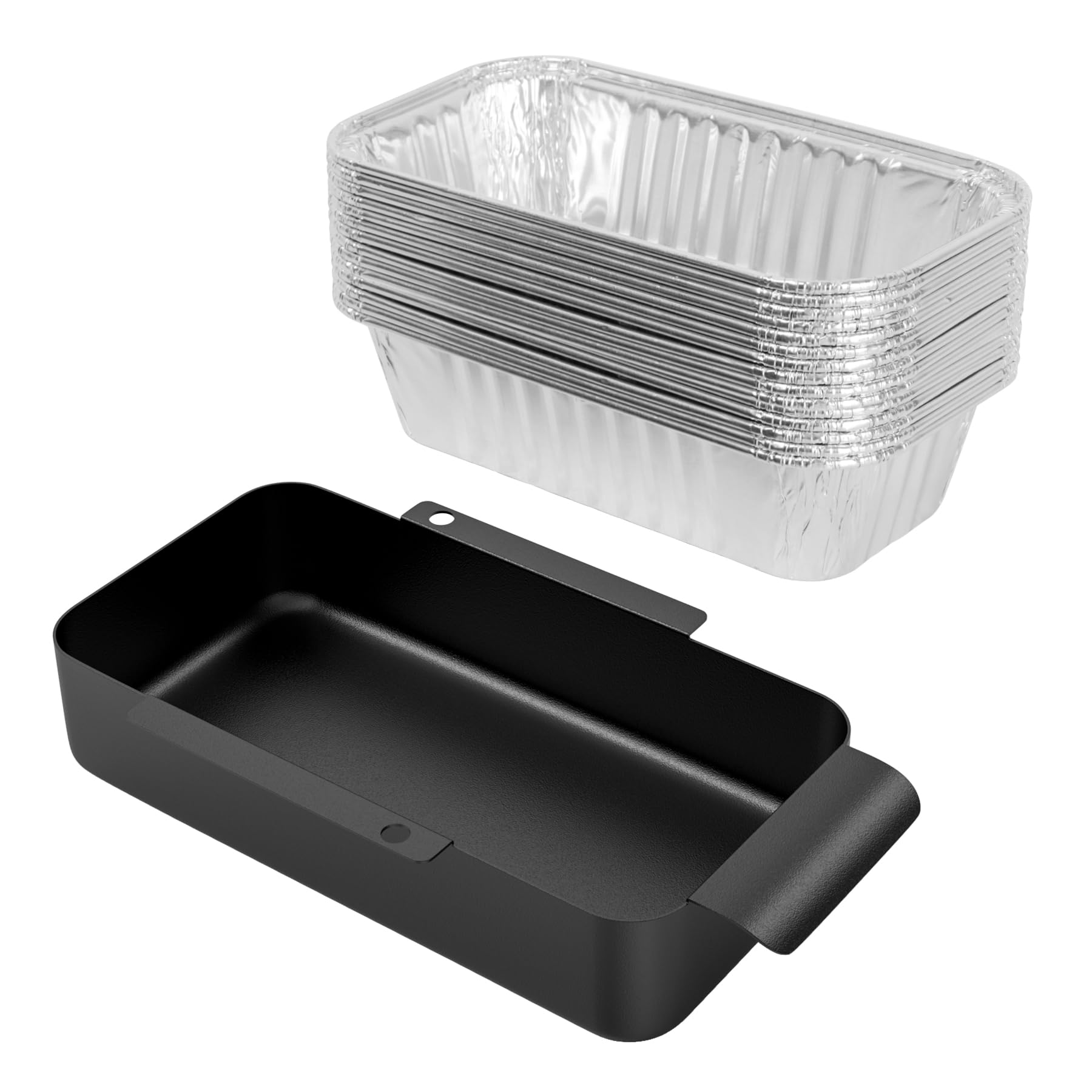 Grease Tray with Catch Pan for CharBroil Performance Grill Accessories, Aluminum Drip Pans Liner Set Replacement for CharBroil G416-0015-W1 463242716, Drip Catcher Pan, Grease Tray Replacement