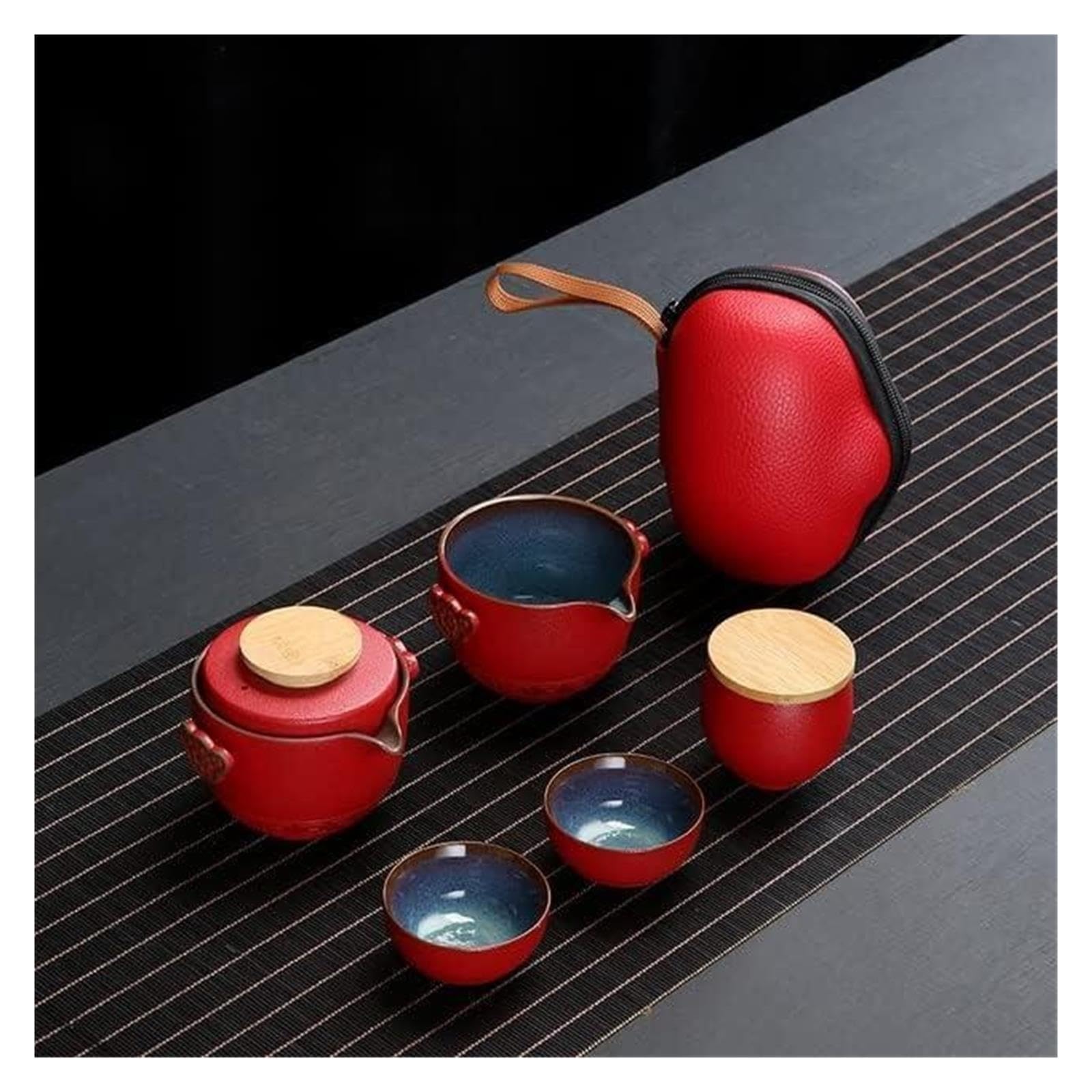 Ceramiczny zestaw do herbaty Kung Fu ceremonii parzenia w biurze domowym