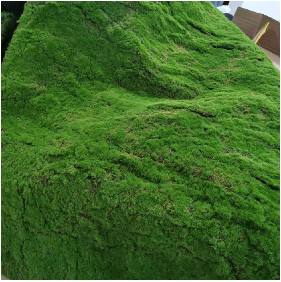 Artificial Moss Cushion Ultra-Soft Preserved Moss for Table Centerpieces Event Styling(1 Size)