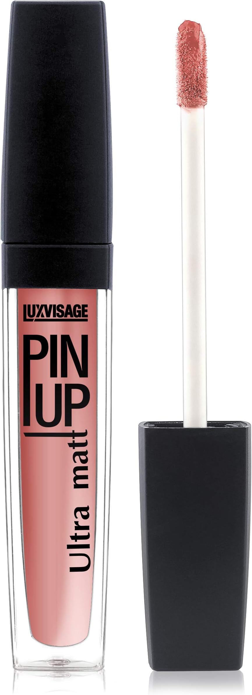 Luxvisage Ultra Matte Long-Lasting Liquid Lipstick Pin Up with Vitamin E (Shade 22, Peony Pop)