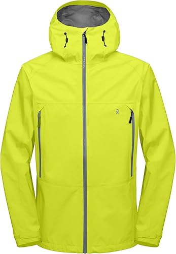 Miniatura 2 de Little Donkey Andy Men's High-performance 3L Hard Shell Waterproof Rain Jacket Breathable Rain Gear for Hiking,Travelling