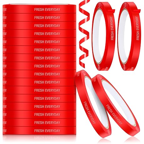 12 Packs x 3/8 Inch Heavy Duty Bag Tape Sealer