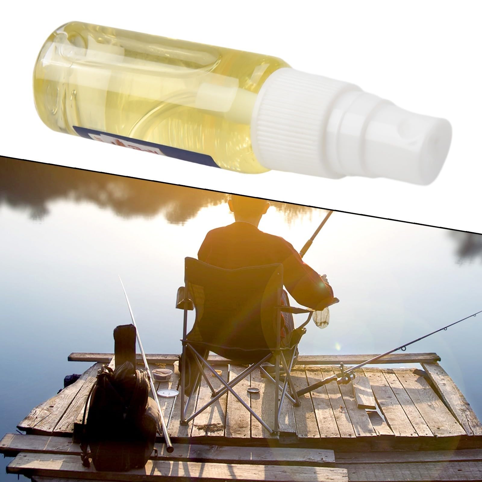 Carp Fishing Bait Additive Spray 20ml - Boilies & Pellet Flavour Attractant Liquid for Hookbaits, Bag Mixes and Groundbait to Enhance Fish Attraction(Sweet Potato)