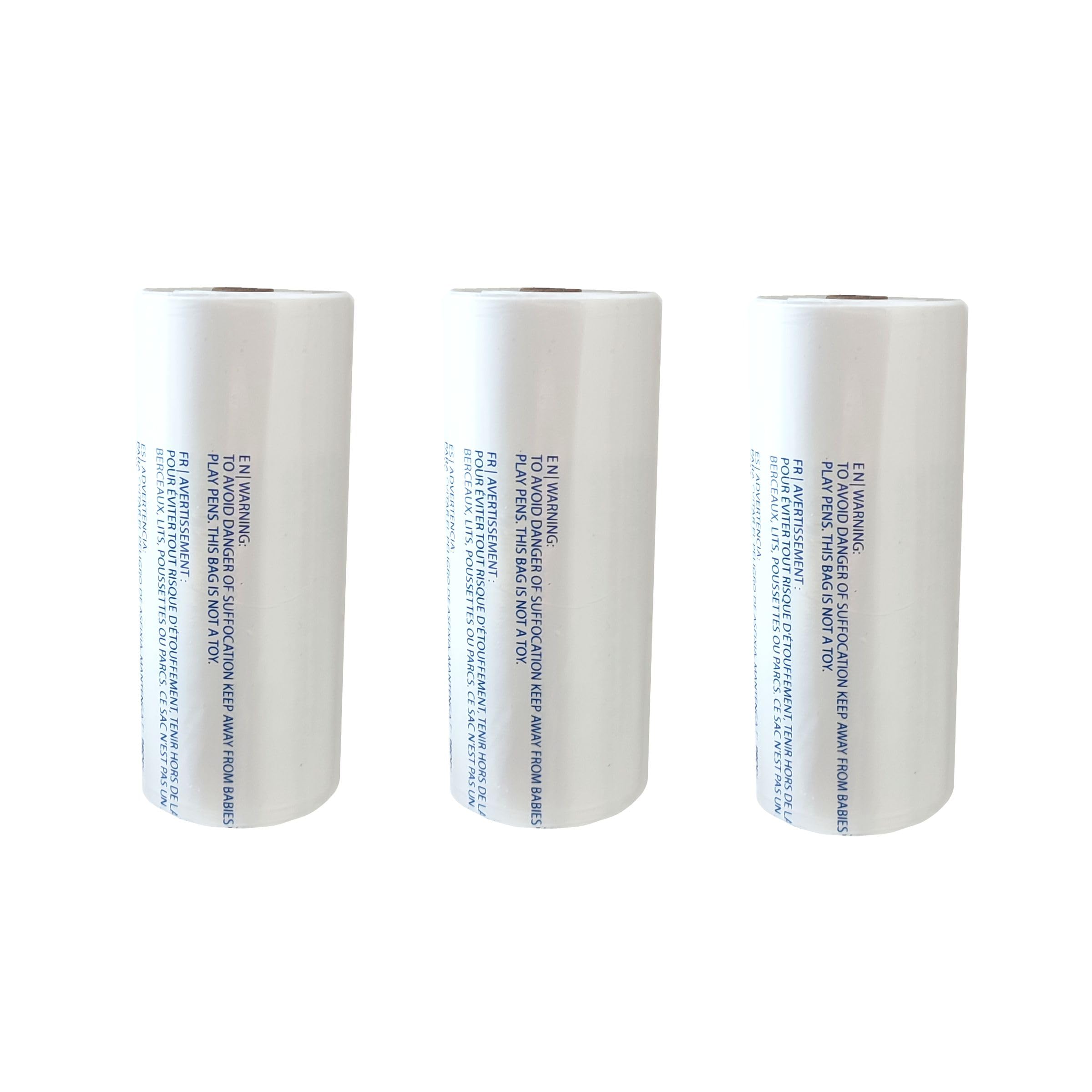 Chicco Windeleimer Nachfüllpack & Windel Blaubaer | geruchsdichte & auslaufsichere Beutel | Für saubere und geruchsfreie Wickelbereiche | Nachfüllkassette, Nachfüllfolie für Windeleimer