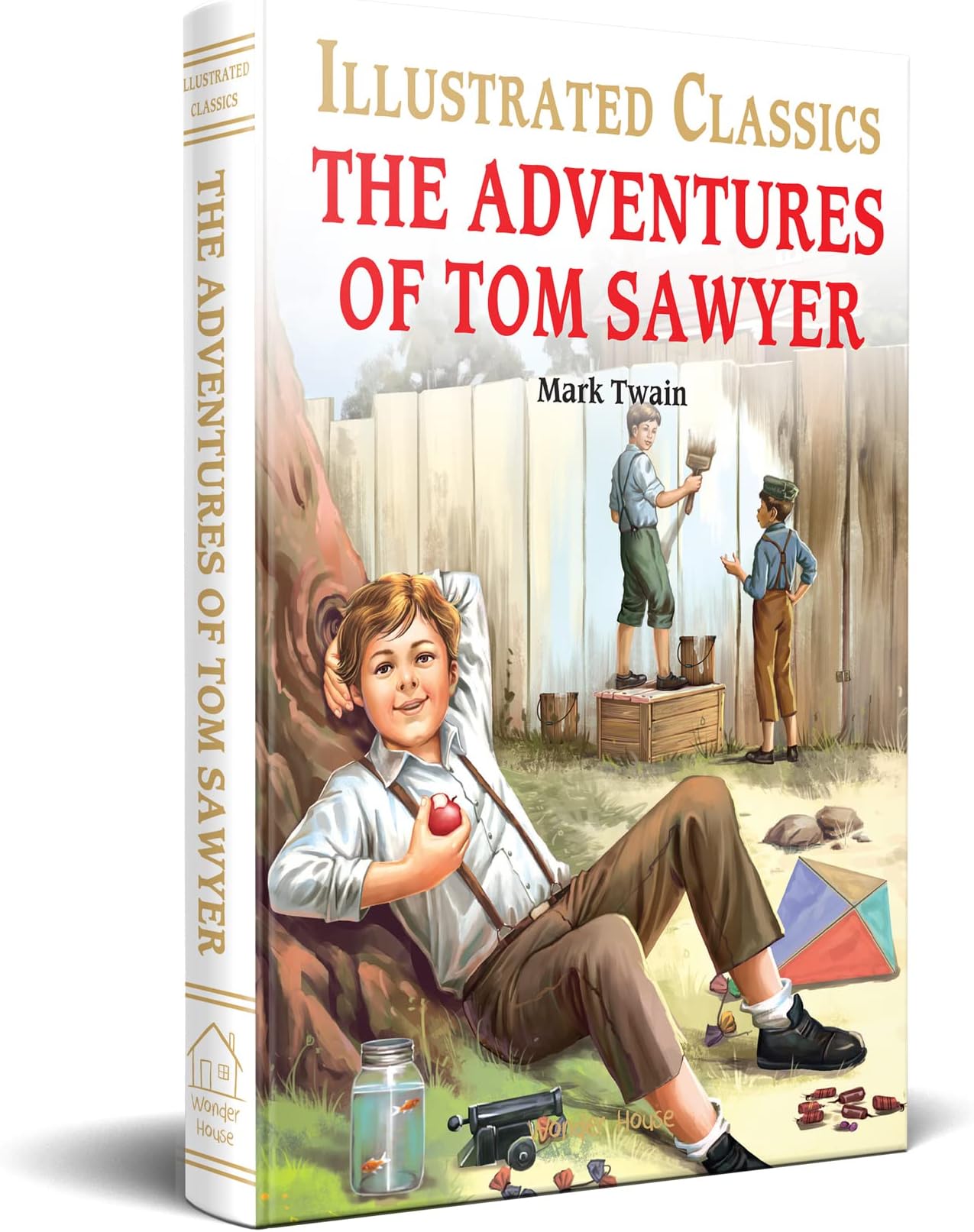 - The Adventures of Tom Sawyer : llustrated Abridged Children Classic English Novel with Review Questions (Hardback