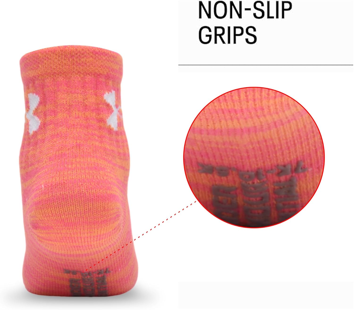 Under Armour girls Multi Pack Quarter Sock - Image 3