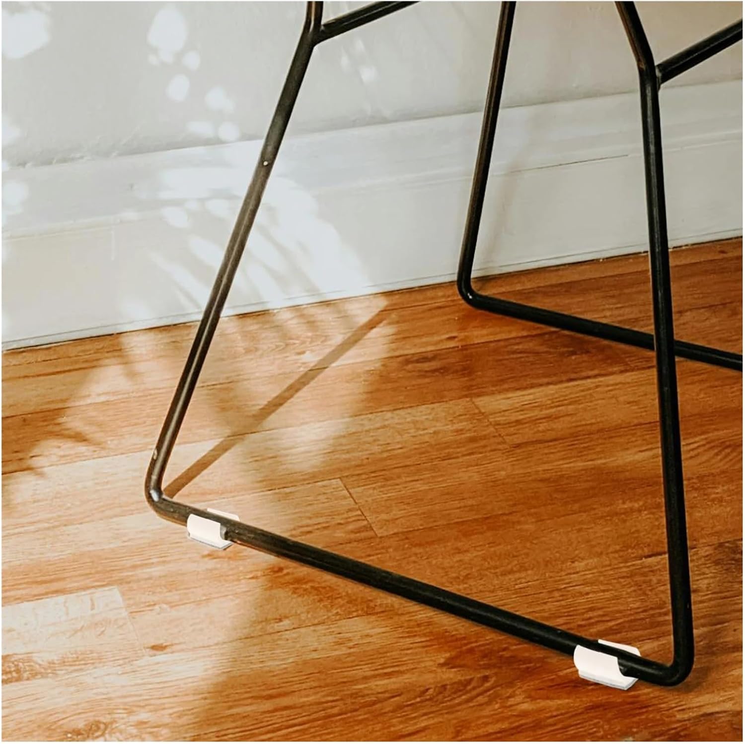 Felt Furniture Pads Chair Leg Floor Protectors 20pcs U-Shaped Pads Felt for Hardwood Furniture Anti-Scratch Tube Sleeves Reusable Non-Slip