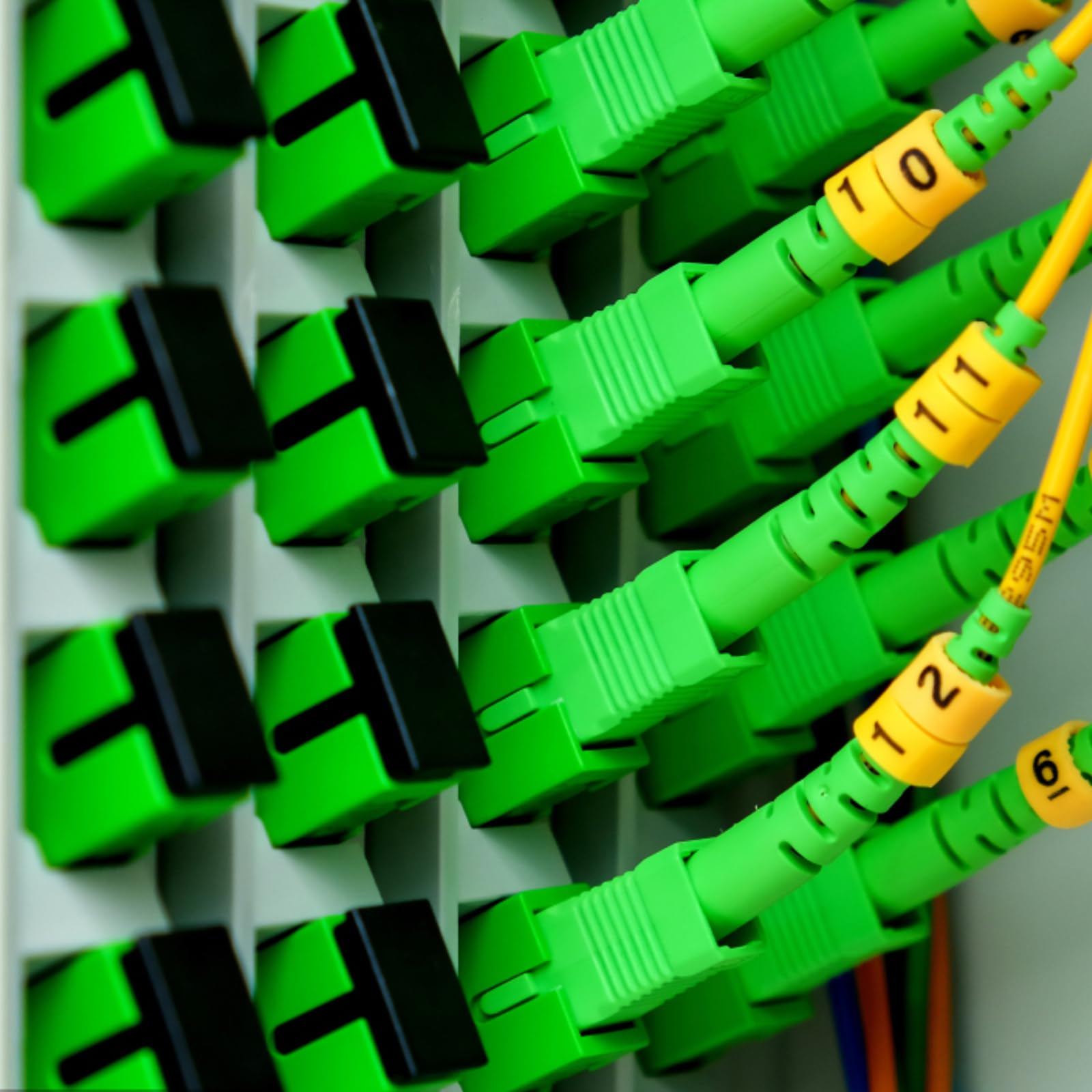 Kit de coupleurs à fibre optique pour câbles SC/UPC, SC/APC, ST, LC, FC, 5 styles avec 50 adaptateurs à fibre optique pour monomode et multimode