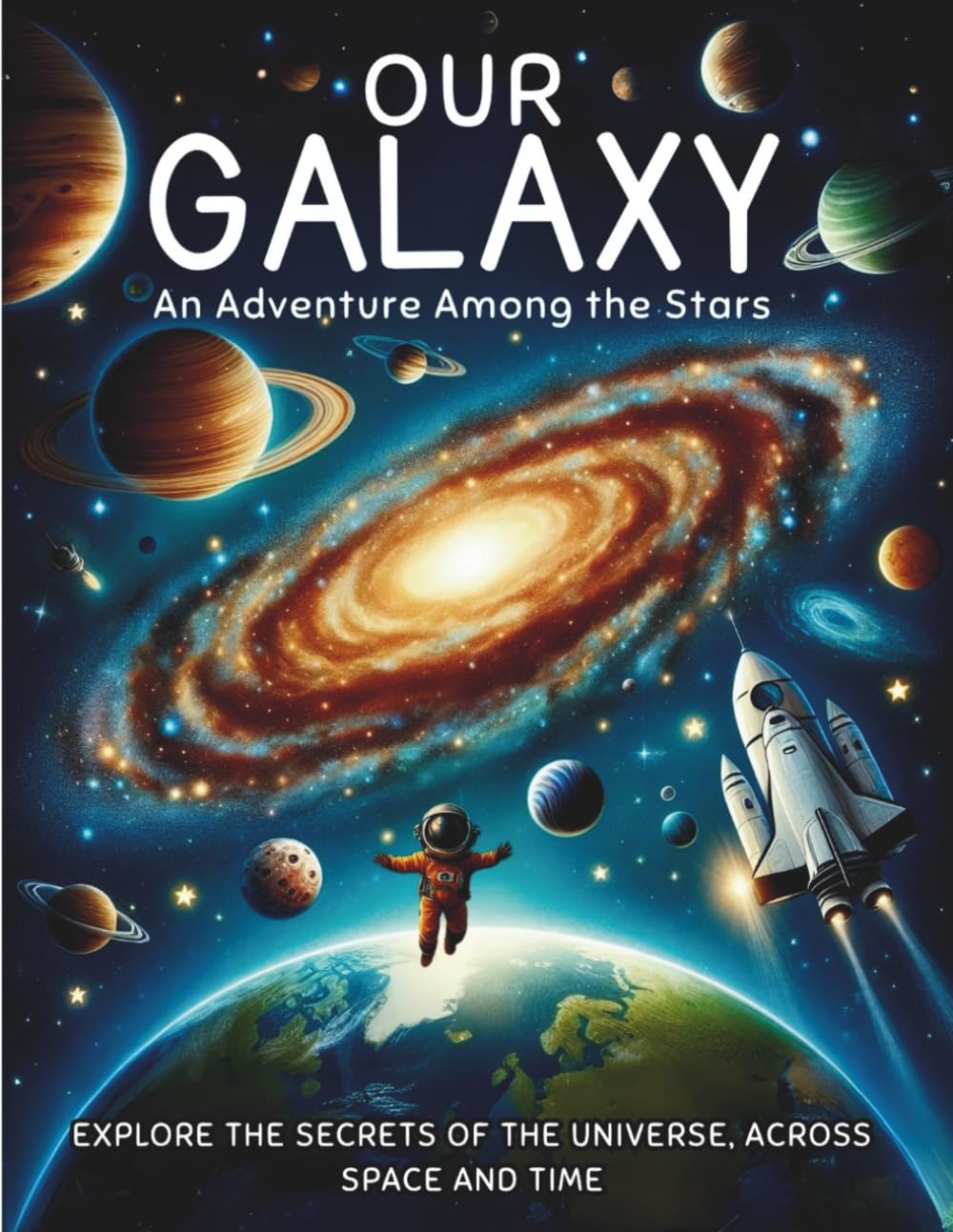 Our Galaxy - An Adventure Among the Stars : Explore the Secrets of the Universe, across Space and Time: An Educational Journey through Planets, Nebulae, and the Mysteries of Space for Kids ages 9-12