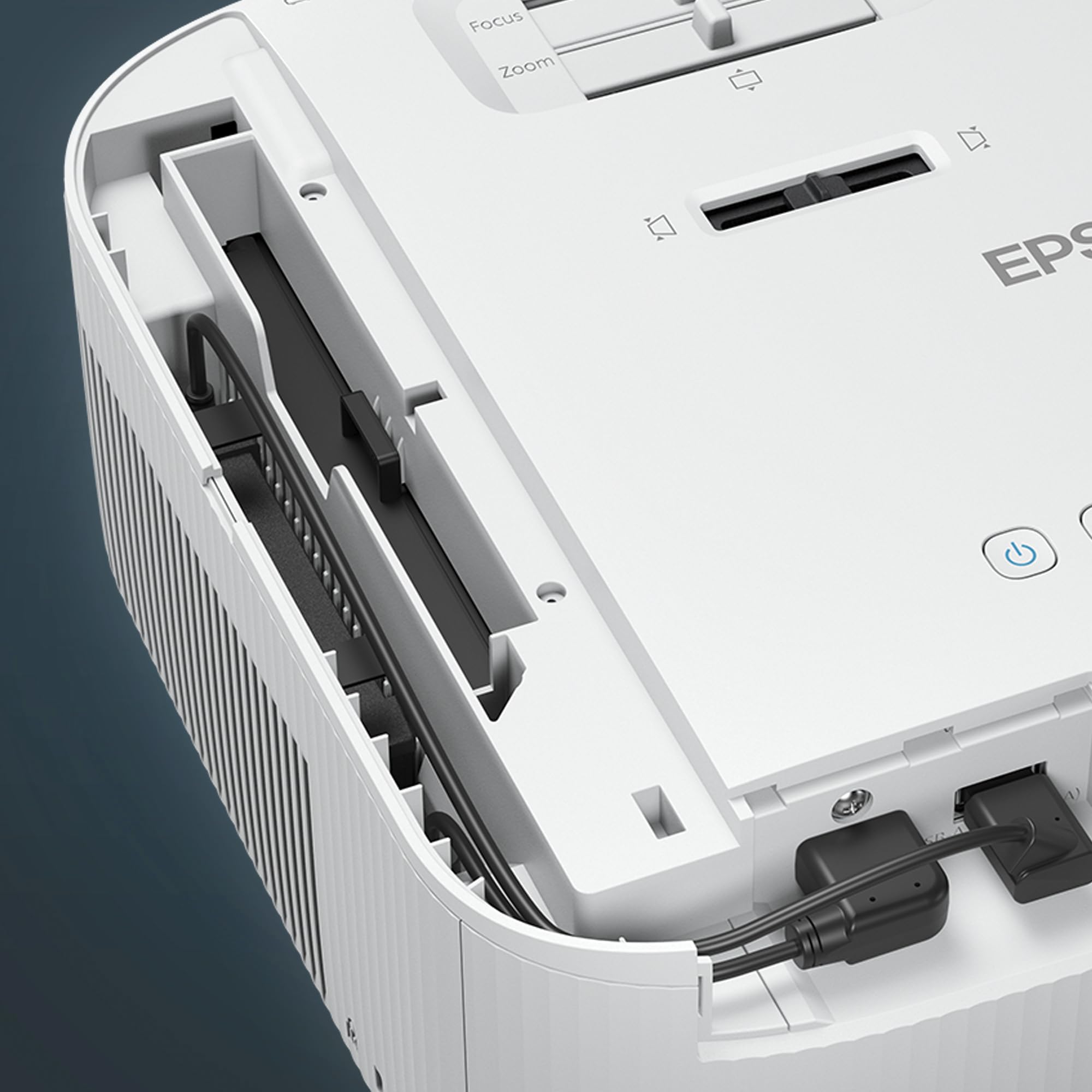 Epson EH-TW6250 | Projecteur 4K Pro-UHD | 2 800 lumens | 3LCD | Android TV | Affichage 500 Pouces (12,7 m) | Configuration Facile avec Correction du trapèze | Domicile et Jeux vidéo | Blanc