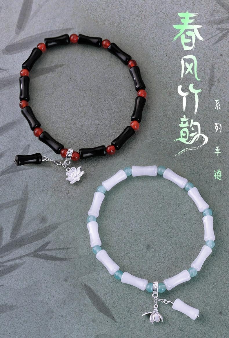 THE UNTAMED Mo Dao Zu Shi Lucky Bracelet，Sterling Silver Pendant，Animation Peripheral Products
