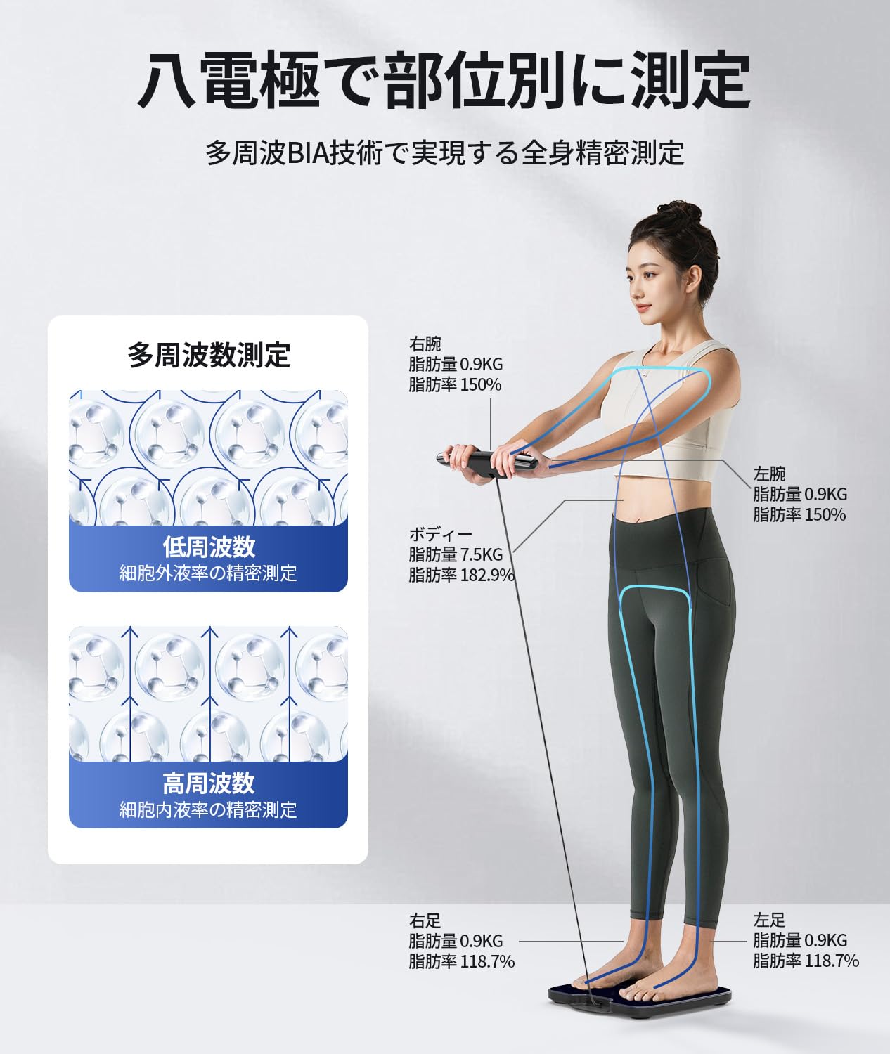 ActiveSlender+新品パッド3組+新品体組成計 Amazon | 武田コーポレーション コンパクト体重体組成計