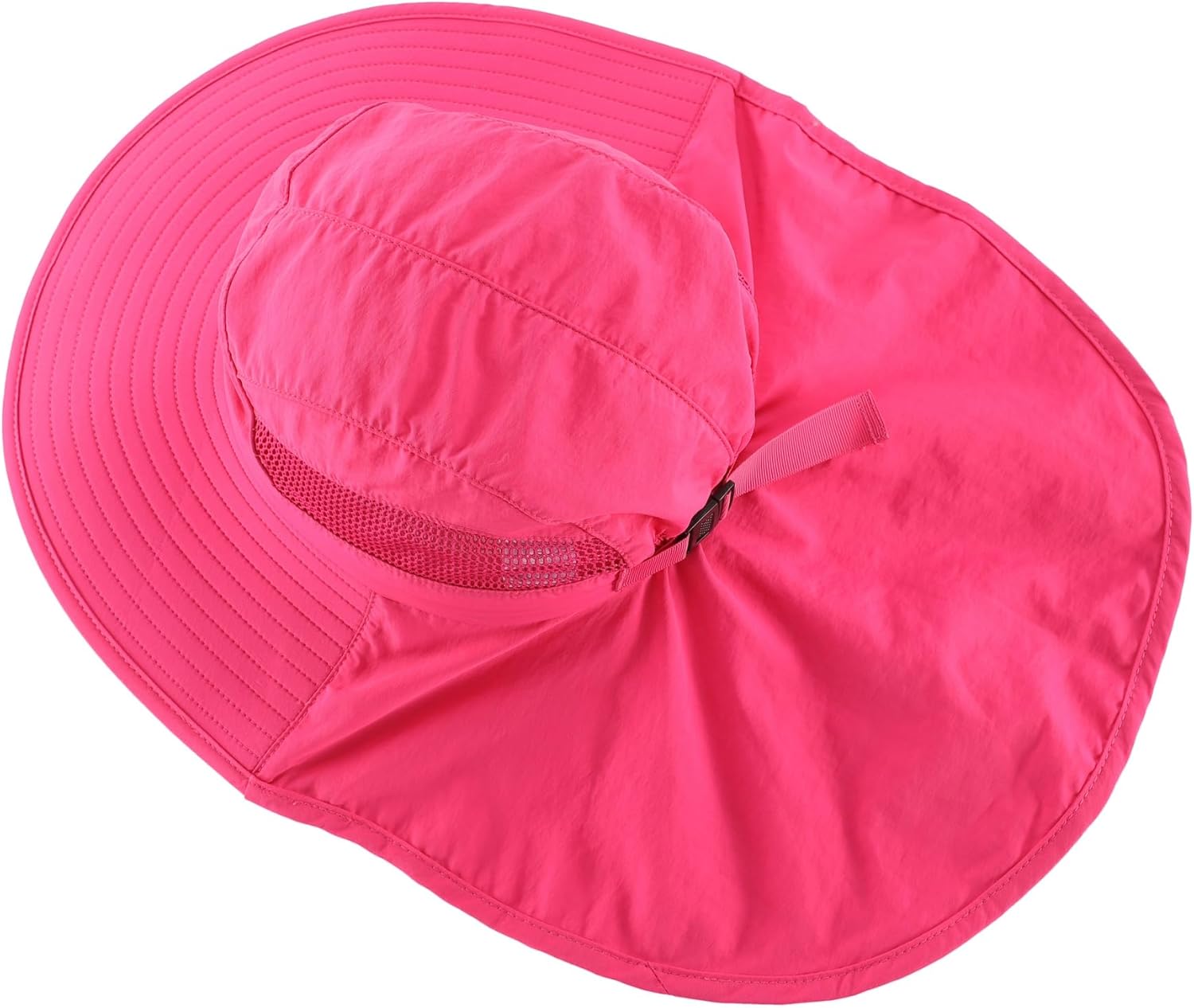 Home Prefer UPF50 Wide Brim Kids Sun Hat Neck Flap Boys Girls Sun Protection Hat for Beach Fishing - Image 7