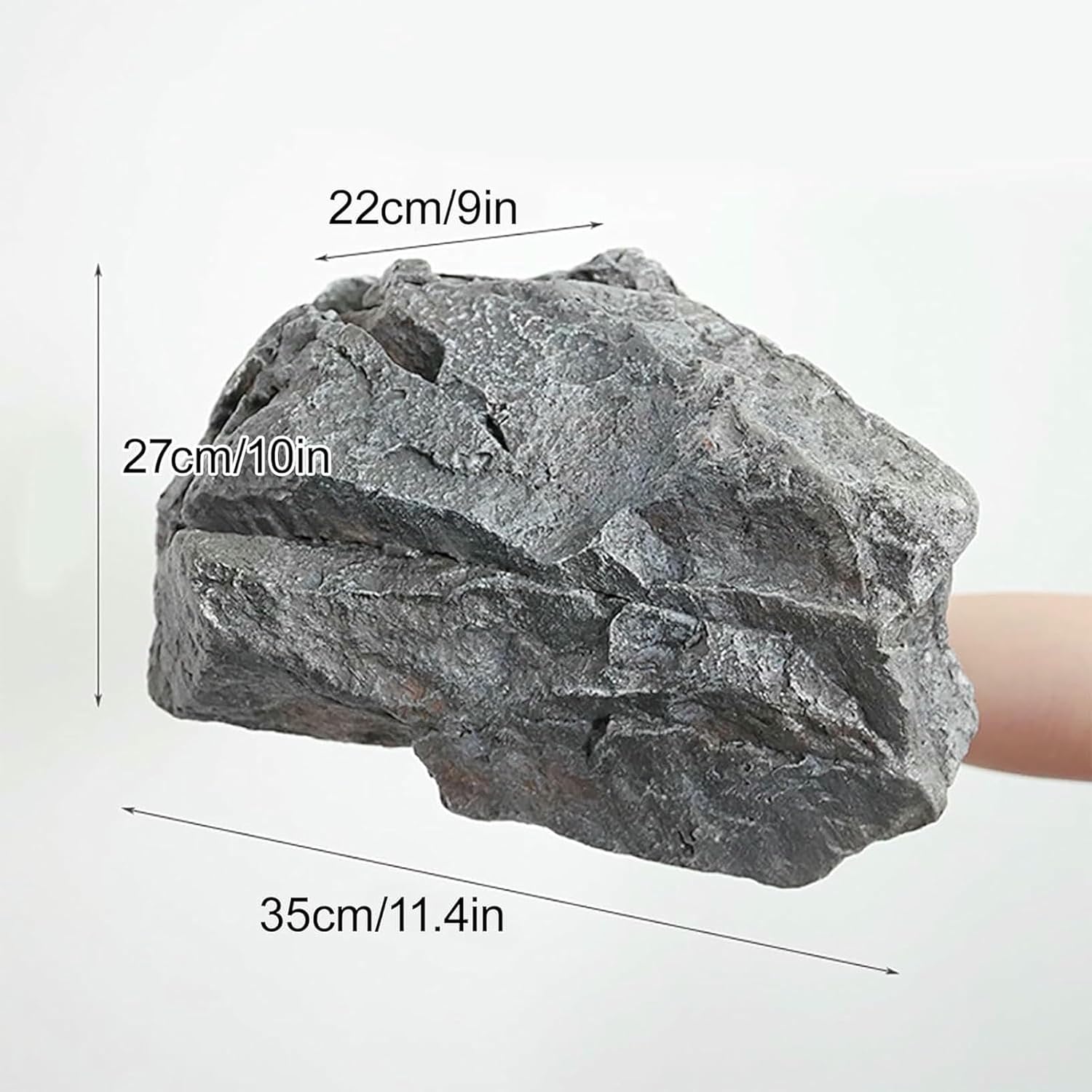Faux Rock for Landscaping, Fake Rock Cover for Yard, PU Foam Artificial Landscape Boulder, Realistic, is not Hollow, Suitable for Garden Lawn, Yard Decoration