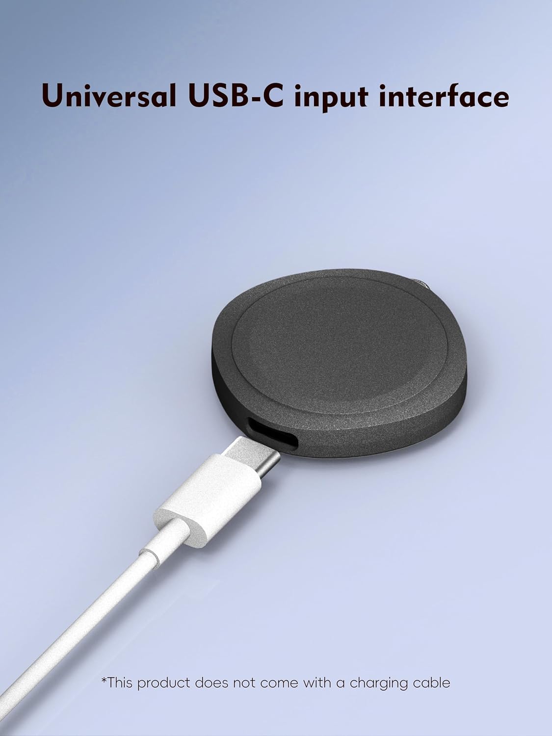 Portable Charger for Samsung Galaxy Watch,Ultra Compact and min-Keychain Charger for iwatch,Fast Charging for Galaxy Watch 7/6/5/4/3/FE/Ultra/Classic/Active Series,2-Pack(Black+White) - Image 3