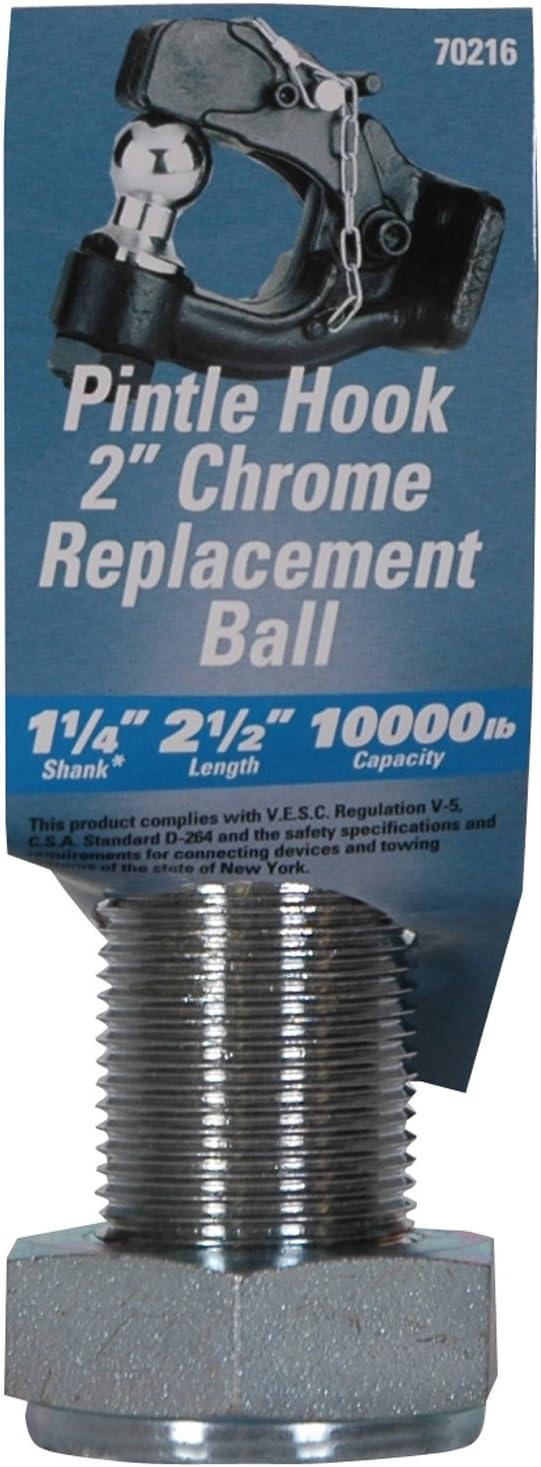 Reese Towpower 7021600 Replacement Pintle Ball and Hook