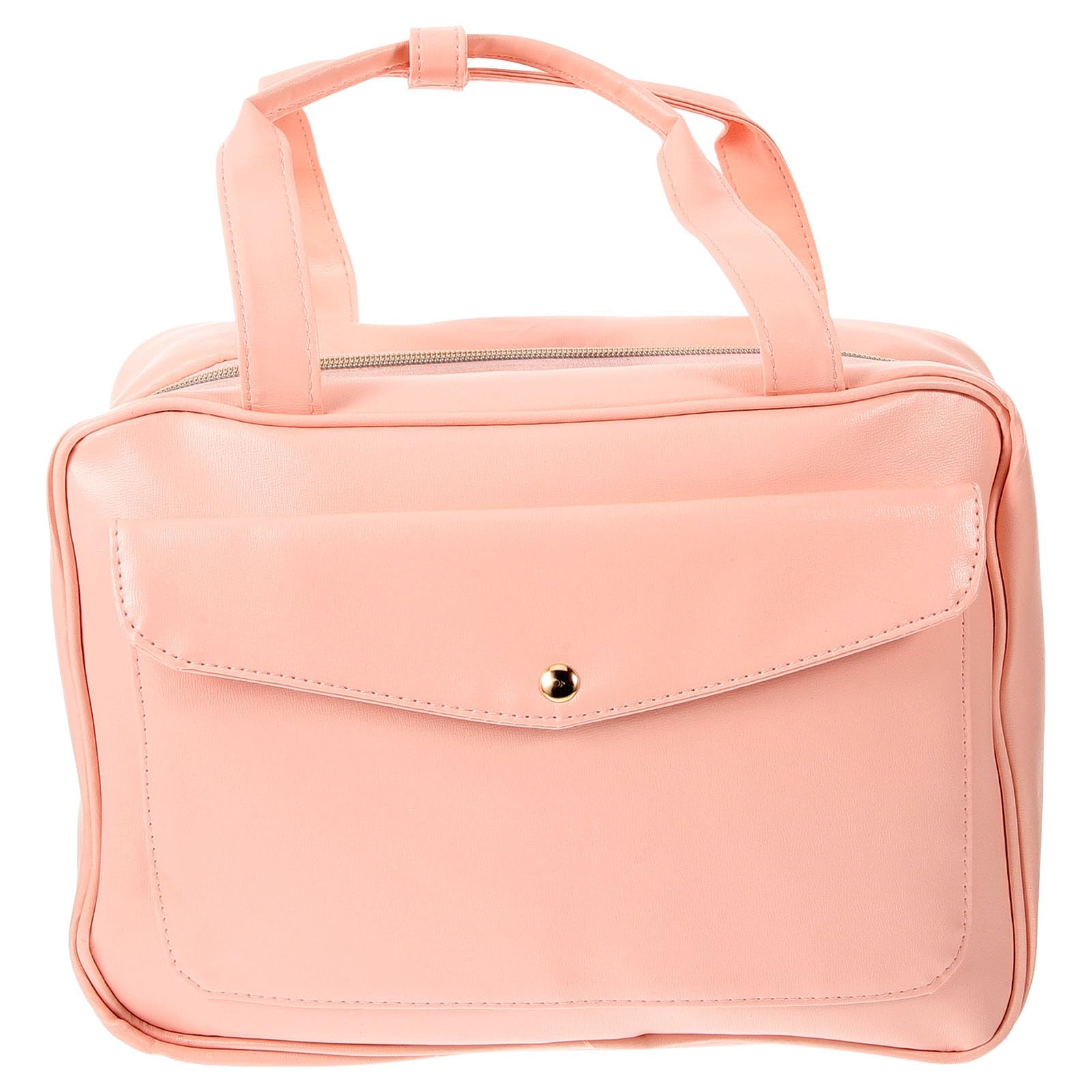 Trousse de Toilette Suspendue pour Femmes en Voyage, Paquet Cosmétique Imperméable en Cuir PU, Grosse Capacité Multiples Compartiments, Design Élégant et Pratique pour Usage
