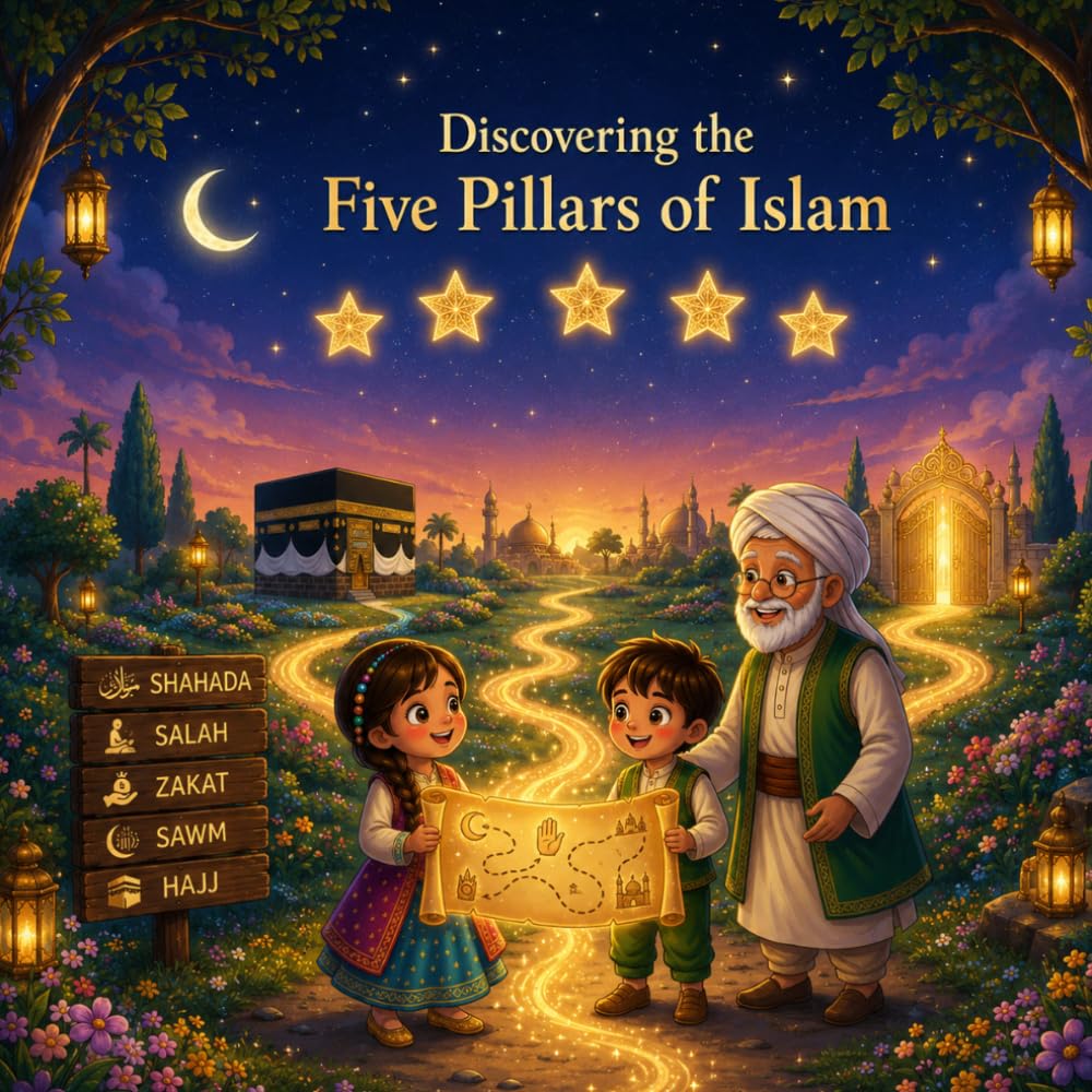 The Discovery of the five Pillars of Islam: For kids age 4-10 years old