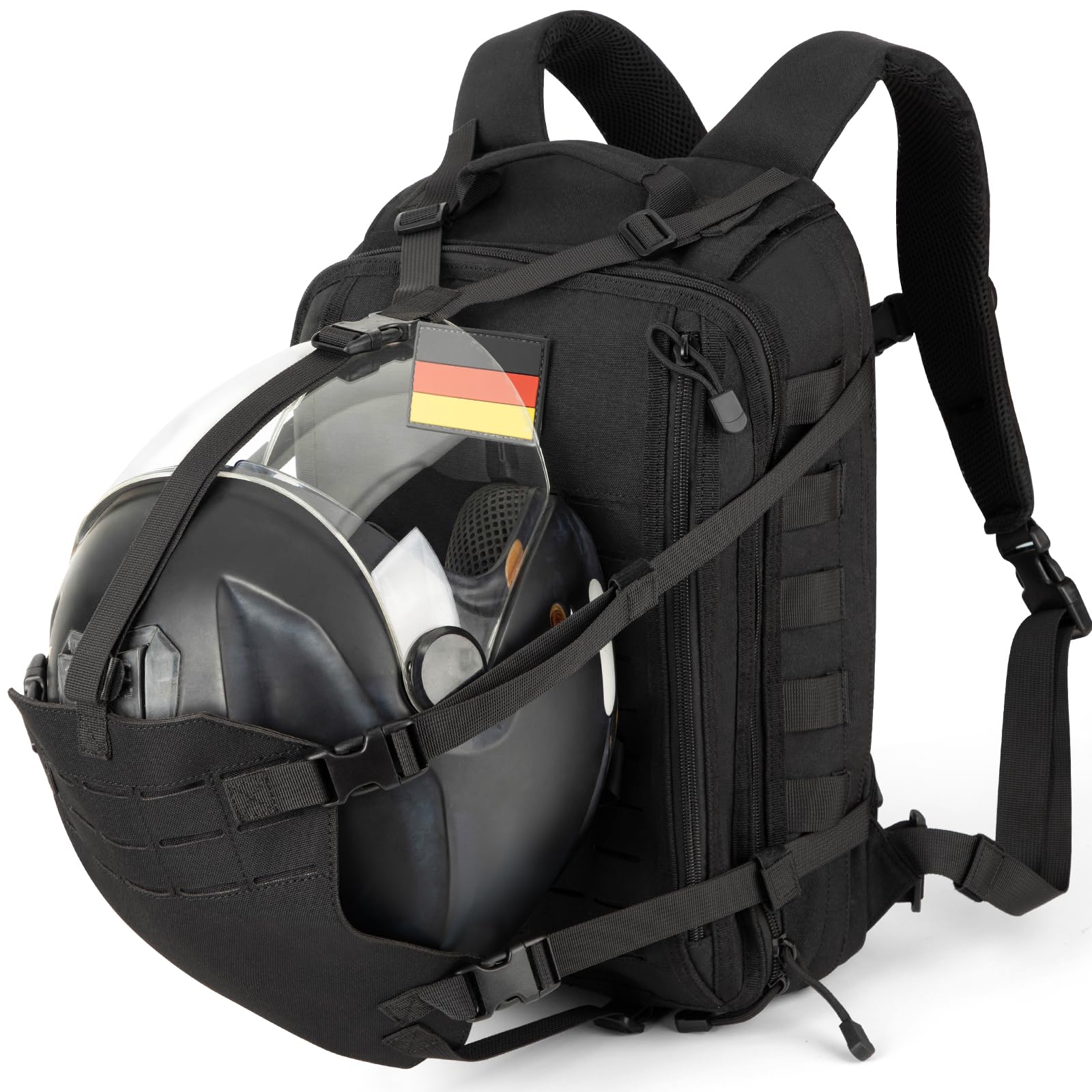 Mochila para casco de moto: mochila para moto de 20l para hombre y mujer