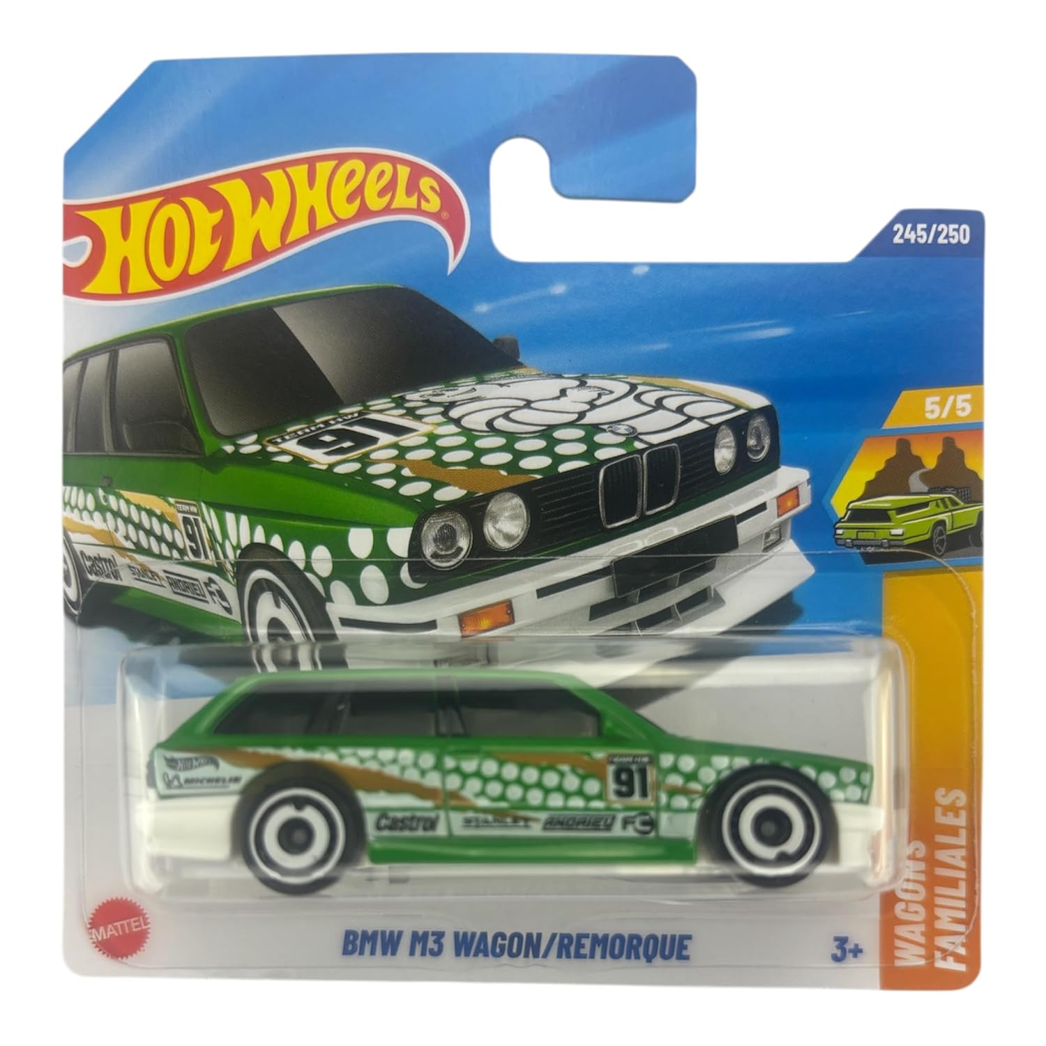Hot Wheels - BMW M3 Wagon - HW Wagons 5/5 - JBB48 - Short Card ...