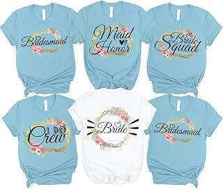 Team Bride T-Shirt, Bride Shirt, Bachelorette Shirts, Bridesmaid Party Group, Bridal Wedding Party Tee