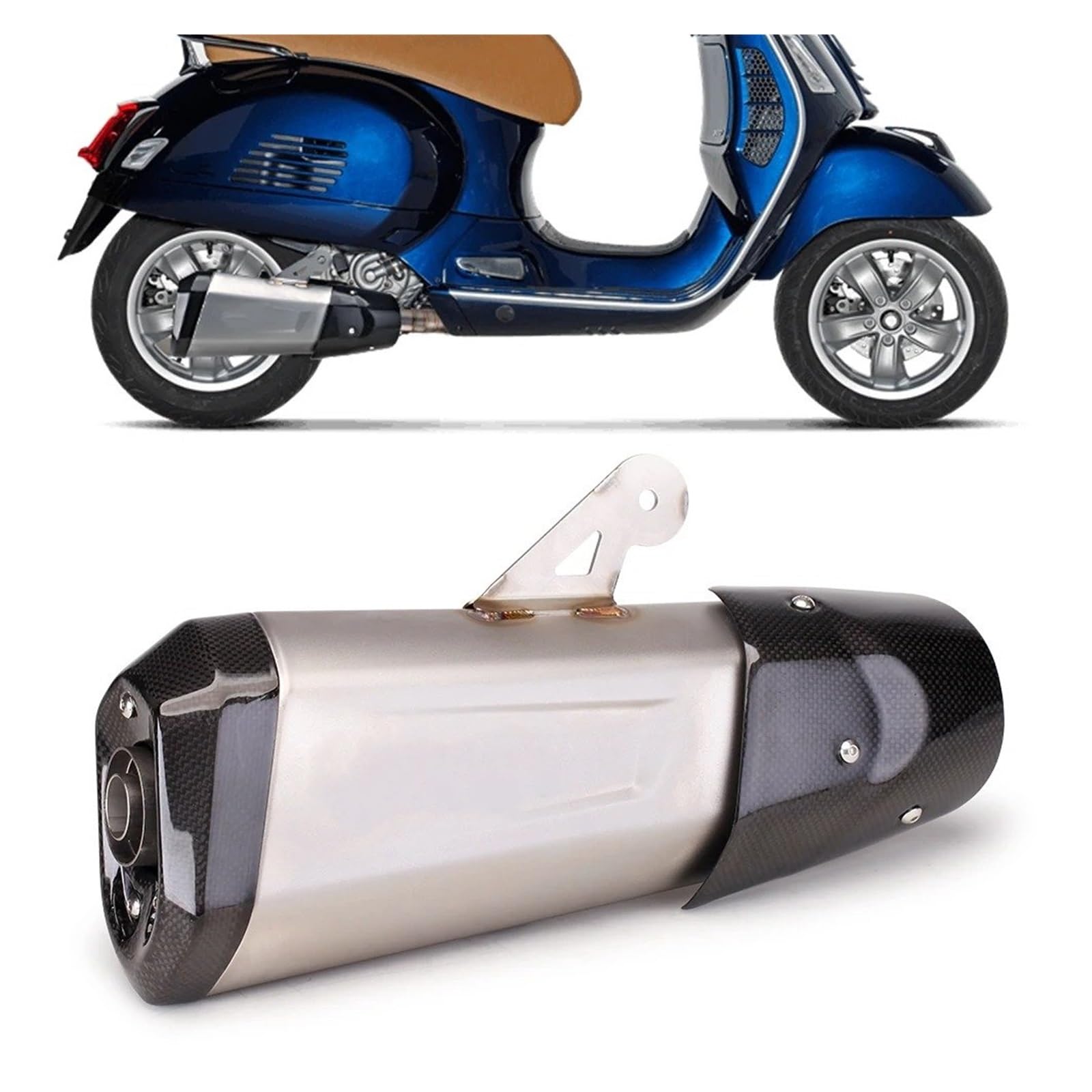 vespa gts300 マフラー Amazon | Vespa Super300 GTS300 GTS 300 GTS Super 300 2021用バイク
