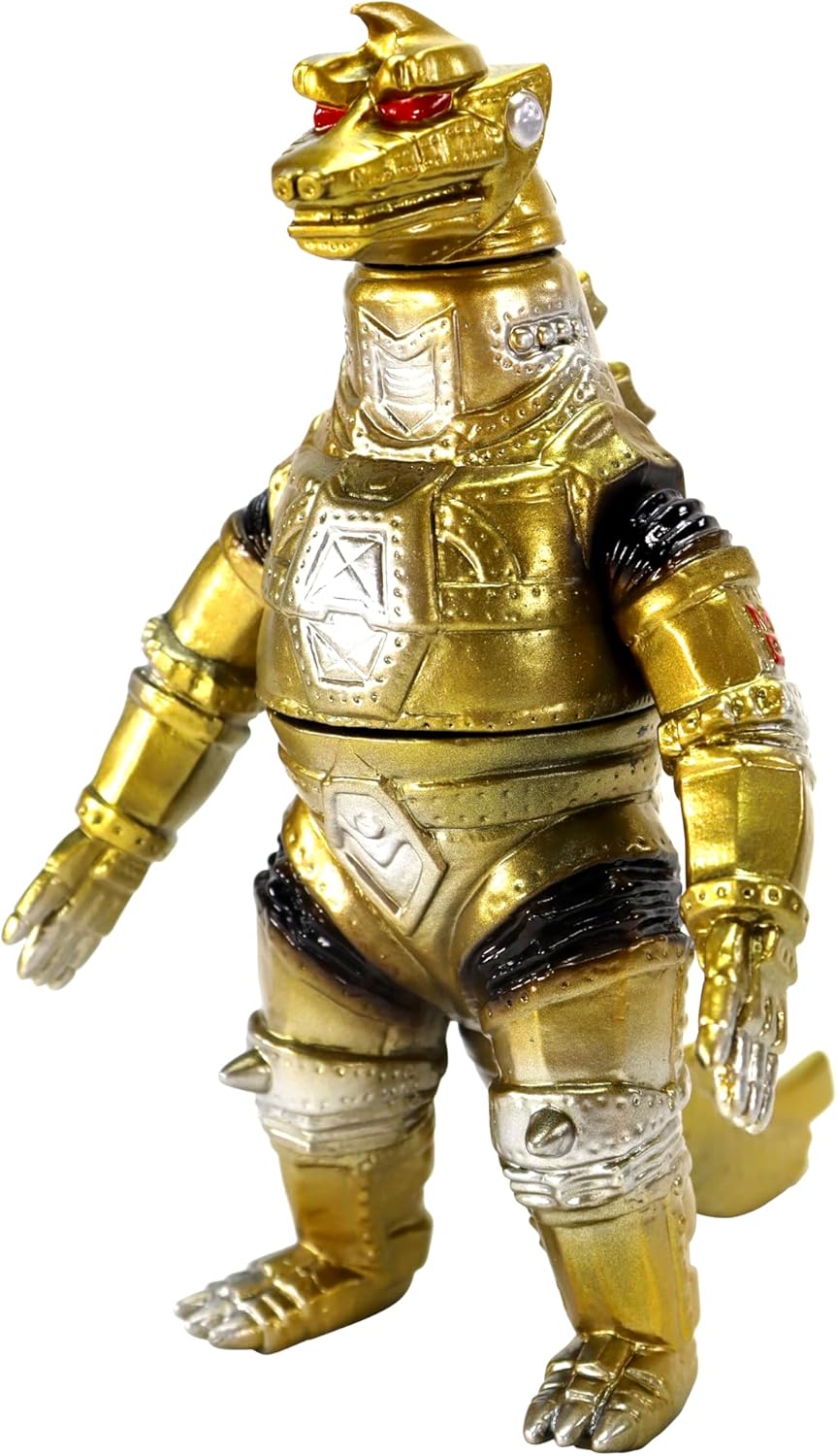 CCP Middle Size Series Godzilla EX [Vol. 4] Mechagodzilla (1974) Gold Ver., Approx. 5.3 inches (135 mm), PVC Pre-Painted Finished Soft Vinyl Figure