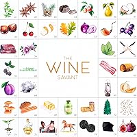 Vista 9 de Kit de aroma de vino, juego de aroma de degustación y olor para vinos blancos y tintos, 80 aromas, regalo educativo de formación - principiantes