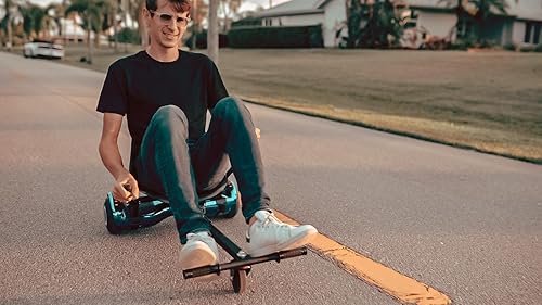 Miniatura 8 de Accesorio de asiento para aeropatineta para aeropatineta de 6.5 a 10 pulgadas, kit de conversión de buggy go kart, accesorio para scooter de