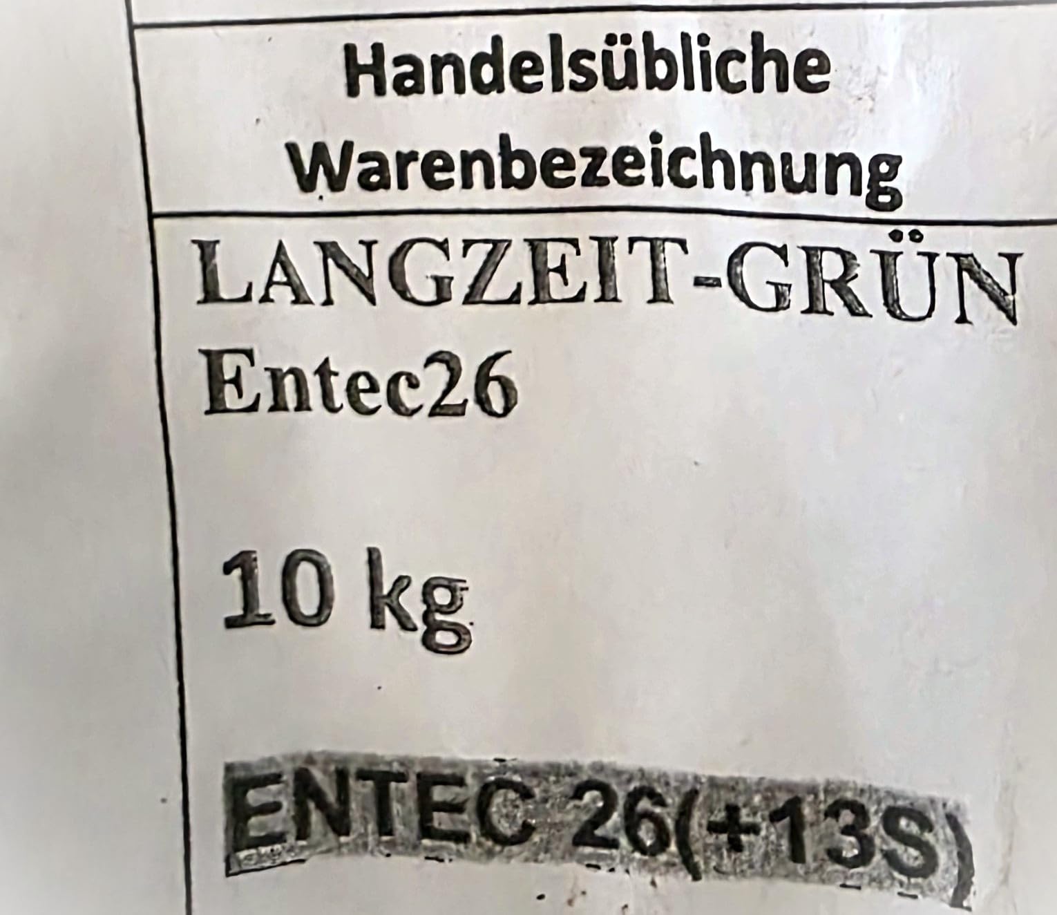 Heinrichs Agrar Turbo-Langzeit-Grn Entec-26 Rasendnger Langzeit  Universaldnger 10kg : Amazon.de: Garten