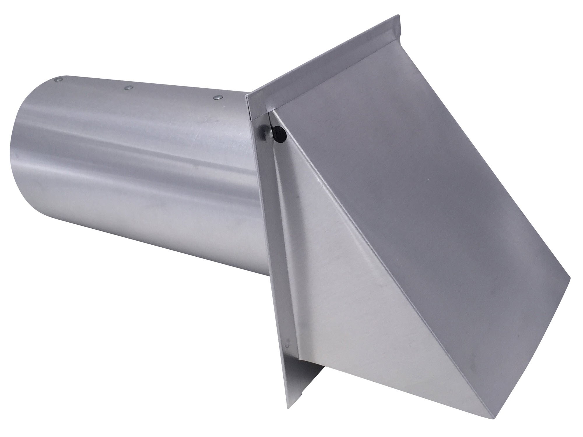 Amazon.com: 5 Inch Wall Vent Cap - Aluminum - Screen Only - Heavy Duty  Hooded Metal Caps - Fresh Air Intake Vent for Side Walls by Vent Works :  Everything Else