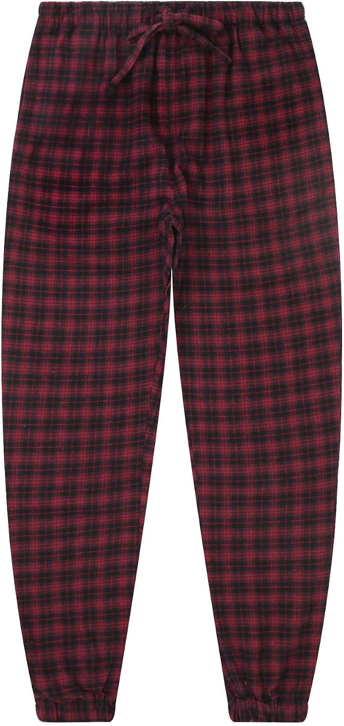 Cotton Flannel Jogger Lounge Pants at 