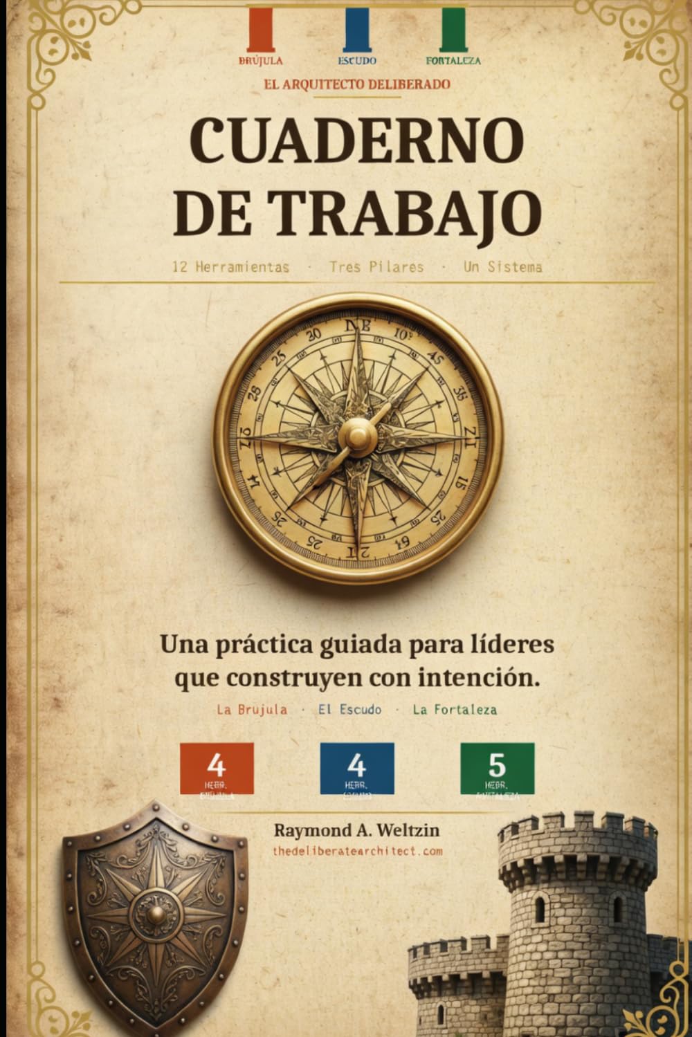 EL ARQUITECTO DELIBERADO CUADERNO DE TRABAJO: La Brújula · El Escudo · La Fortaleza