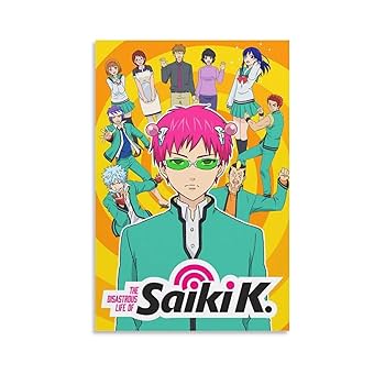 斉木楠雄のΨ難　販促ポスター & ミニポスター 斉木楠雄のΨ難 販促ポスター & ミニポスター Amazon.co.jp: 斉木