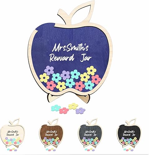 Miniatura 8 de Tarro de recompensa de estrellas personalizado para niños y niñas, tablero de recompensas de entrenamiento de rutina de responsabilidad en el aula,