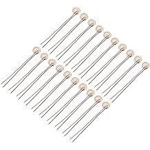 uxcell 20Pcs Piezoelectric Discs 12mm Acoustic Pickup Transducer Microphones Trigger Buzzer Drum Guitar with Aluminum Shell