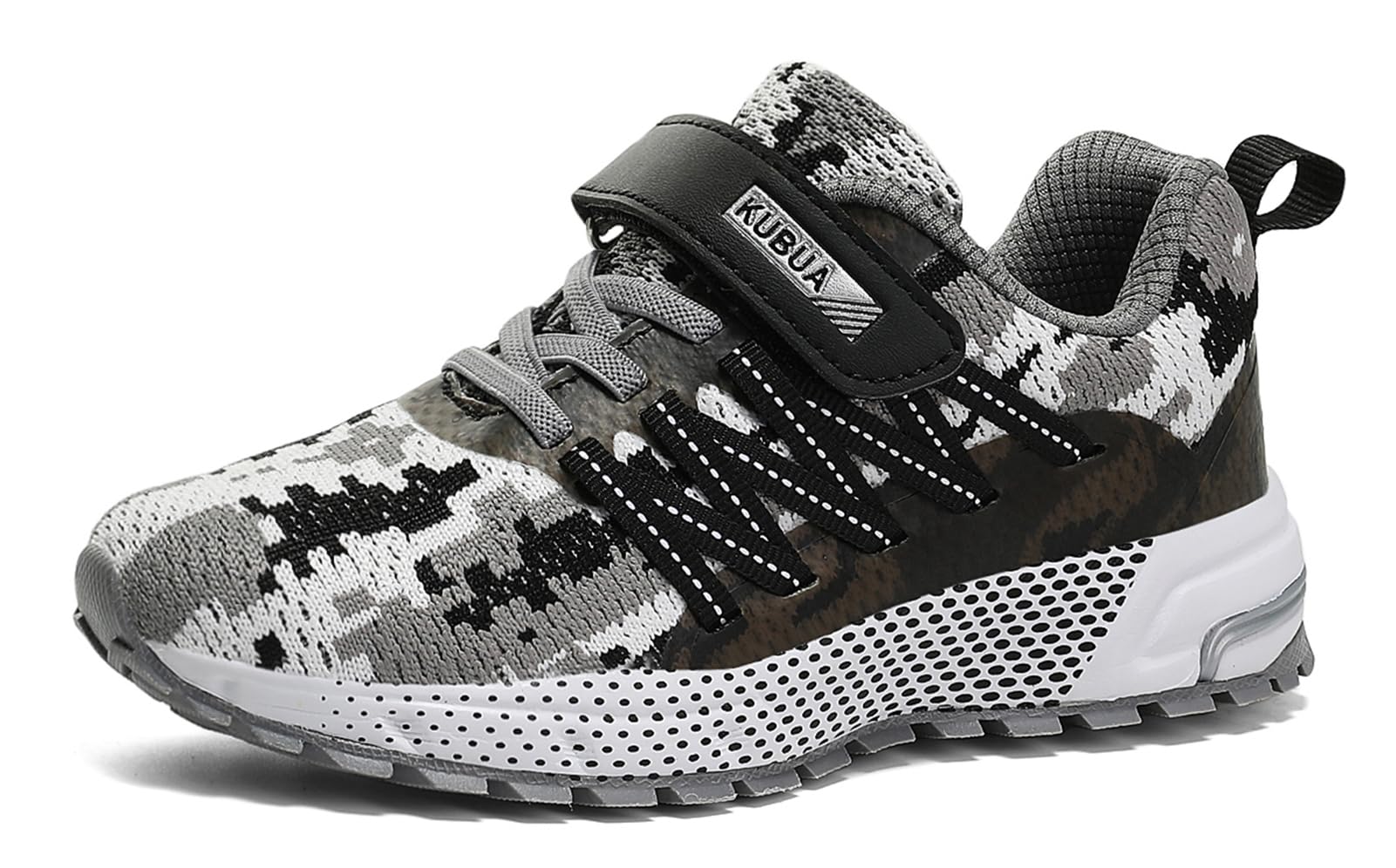 KUBUA Kids Sneakers for Boys Girls Running Tennis Shoes Lightweight Breathable Sport Athletic