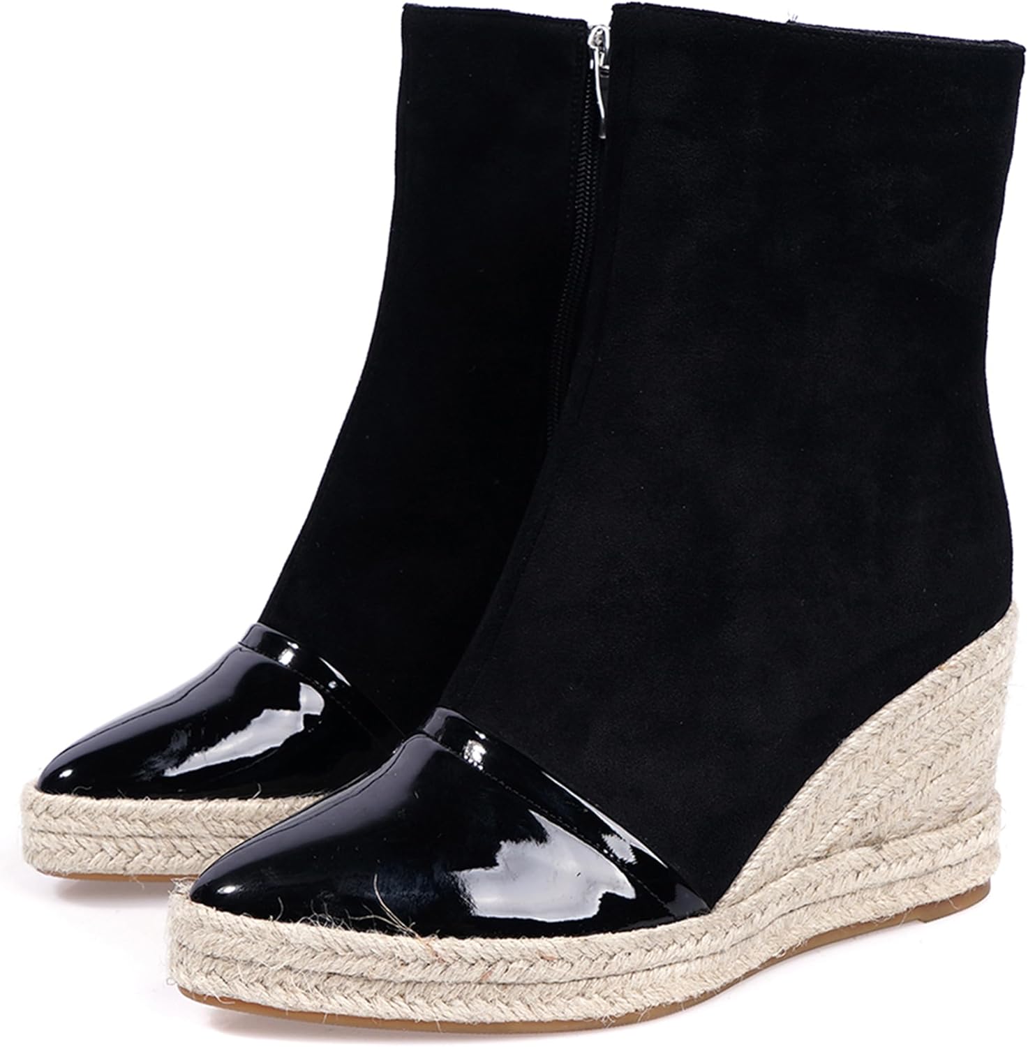 Wedge Espadrilles Women Platform Ankle Boots