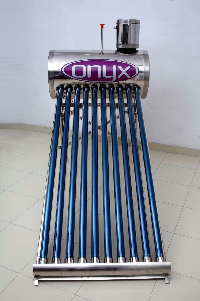 ONYX ELECTRONICS Solar Water Heater 100l Fully Stainless Steel : Amazon.in:  Home u0026 Kitchen