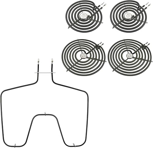 WB30M1 WB30M2 - Quemador de estufa eléctrica para estufa GE Hotpoint Kenmore Electric Range - WB44K10005 Horno - Apto para horno GE Hotpoint