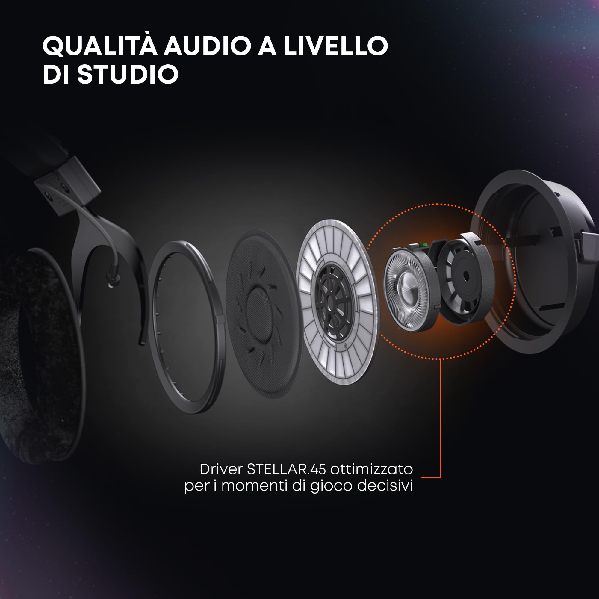 beyerdynamic MMX 330 PRO Cuffie da gaming aperte con driver STELLAR.45 e microfono a condensatore, cablate prodotte in Germania