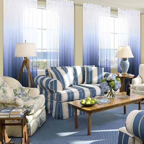 Miniatura 2 de Koufall - Cortinas de lino sintético