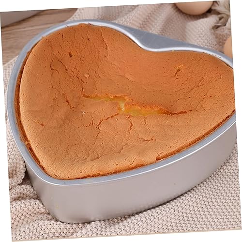 Miniatura 2 de TIDTALEO Molde para pastel de corazón, moldes para tartas de queso, molde para hornear pastel de queso, cortador de pastel para decoración de