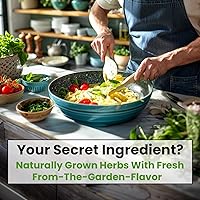 Vista 3 de Kit de semillas de 5 variedades de hierbas, orégano, cilantro, perejil, albahaca, cebollino