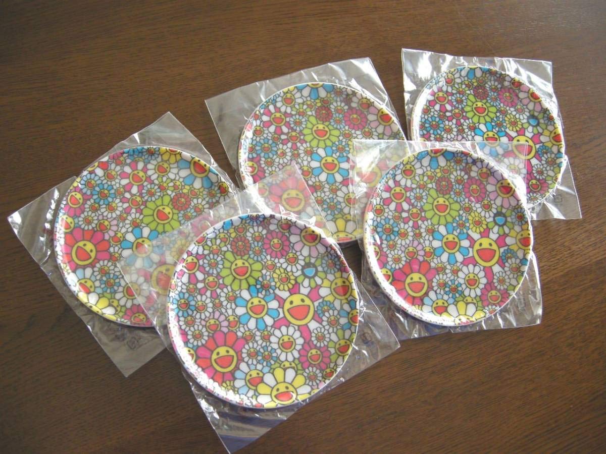 CASA BRUTUS フラワープレート 村上隆さん 希少 Casa BRUTUS 村上隆