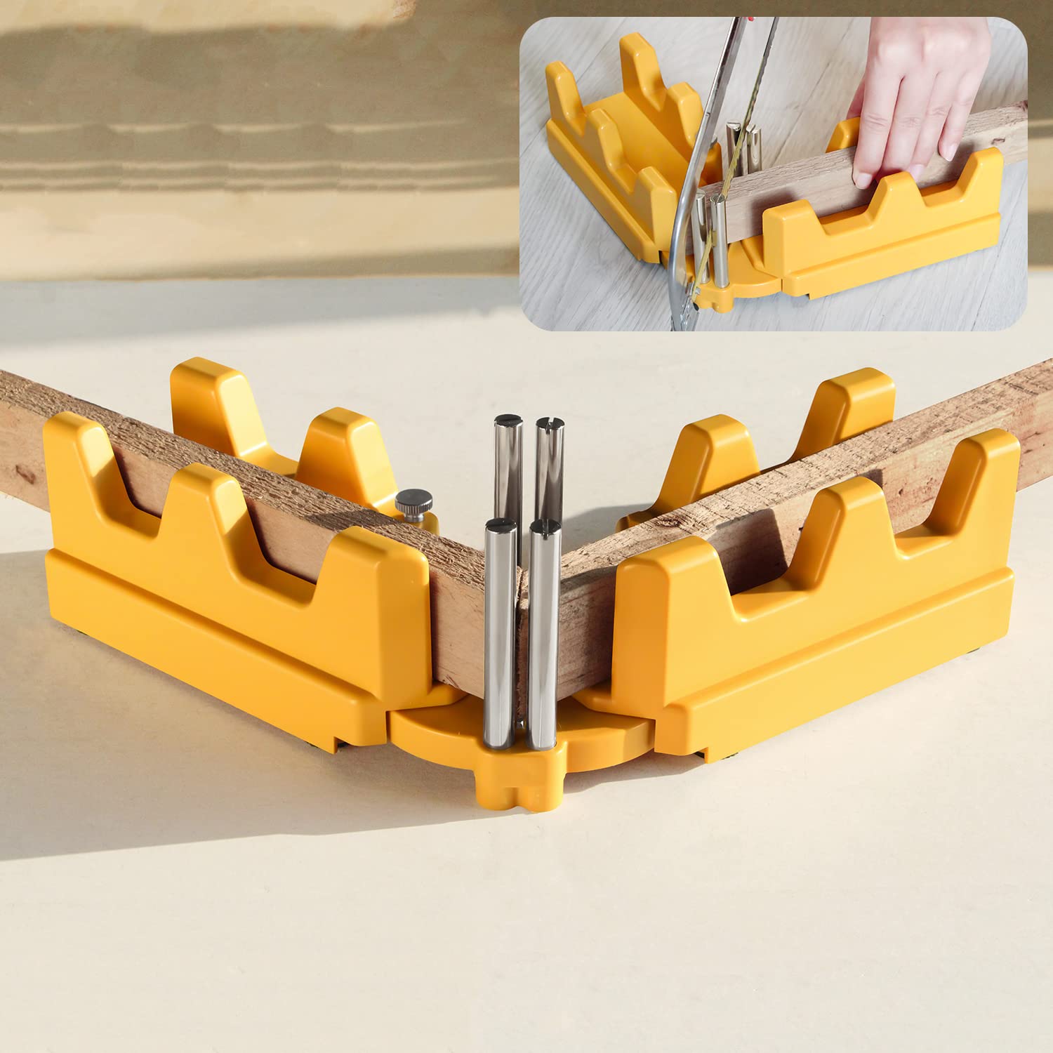 ⭐️mitre⭐️ 2-in-1 Mitre Measuring Cutting Tool,Miter Saw Protractor and