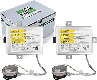 partszen 33119-S0K-A10 W3T10471 Headlight Ballast Fit for Acura TL and TL Type-S 2002-2005 TSX 2004-2005 with Igniter 33109-S0K-A02 33109-S2A-J01 33119-SCC-003 W3T12472 W3T14371 X6T02971 X6T02981