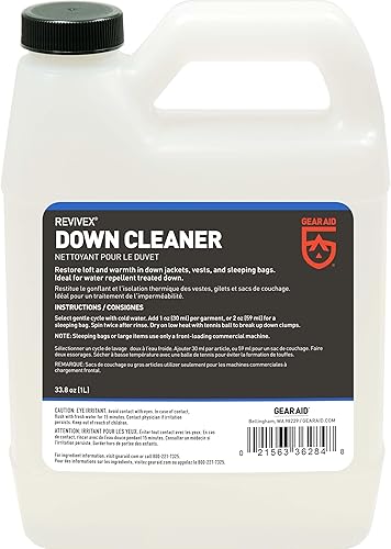 Miniatura 8 de Gear Aid Revivex - Limpiador de plumón para chaquetas y sacos de dormir, lavado de 10 onzas líquidas
