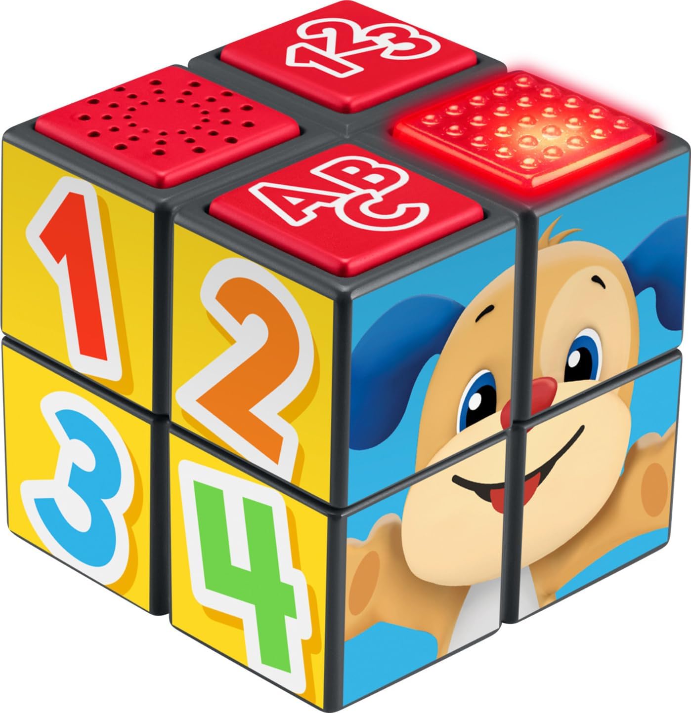 Laugh N Learn Puppy's Activity Cube - Toddler Toy - Includes All Necessary Components
