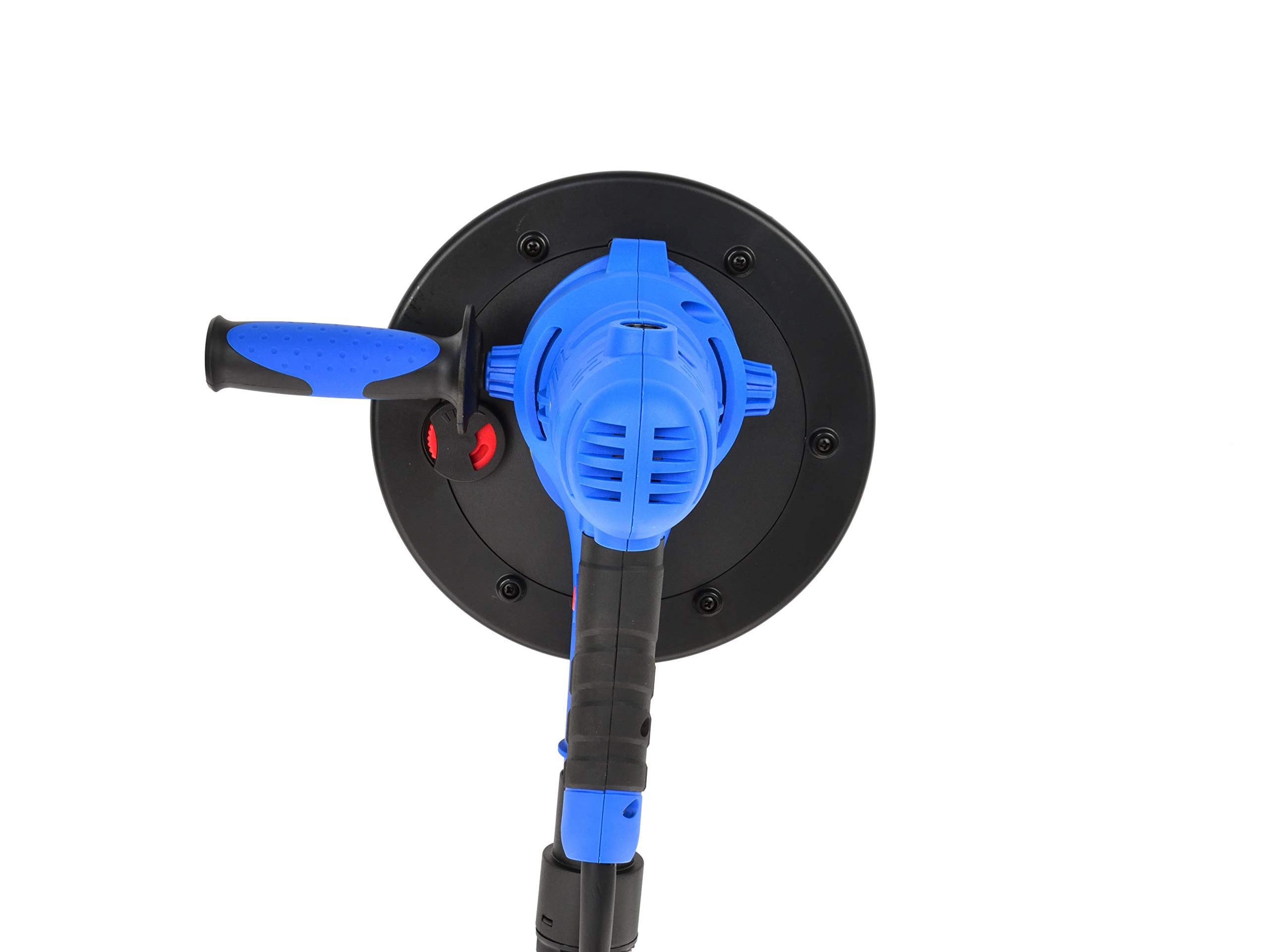 Szlifierka do gipsów, szlifierka ścienna, szlifierka sufitowa z diodami LED, lekka, 800 W, średnica 190 mm, 1200 – 2300 obr./min